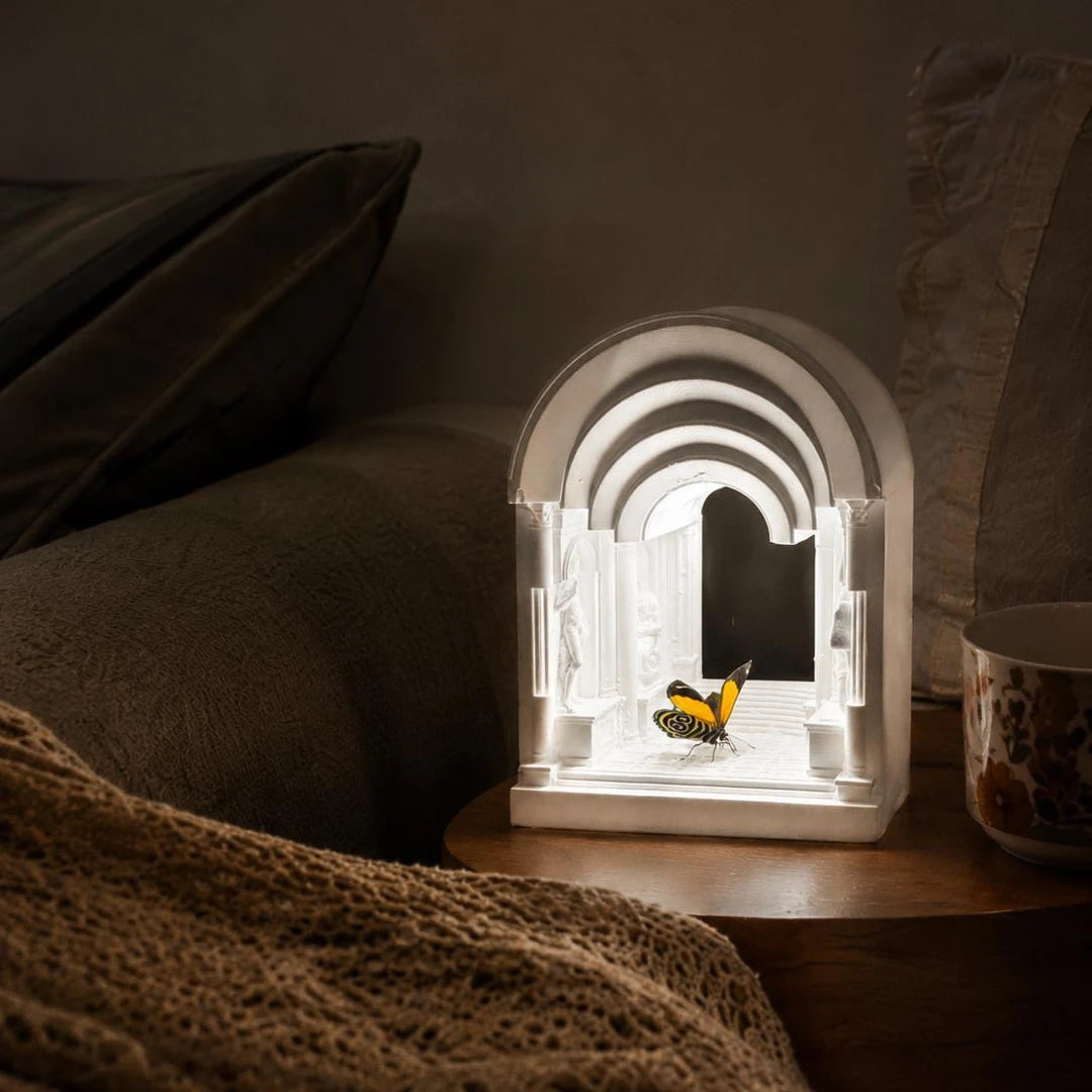 FLORAFLY Retro Nordic Style Simple Arch Aromatherapy Night Light Shape Bedroom Creative Atmosphere Decoration Goods - image 3
